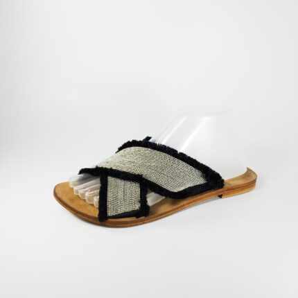 thrift shoes flats grey