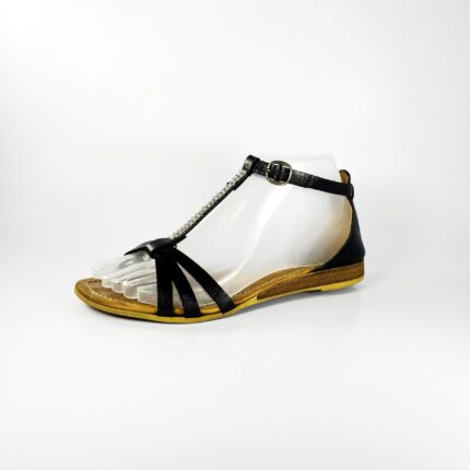 vera pelle thrift strappy flats reborn