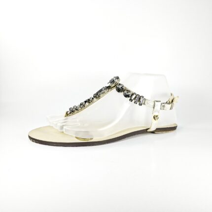 rebornSandals Jellyy Stoned Black Women's Sandals