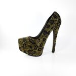 Steve Madden Platforms With Rhinestones - size